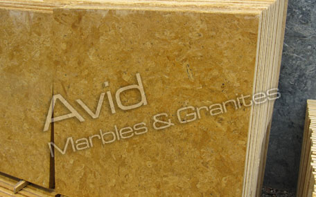Flowery Gold Marble Exporters from India