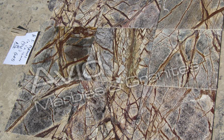 Rainforest Brown Marble Wholesalers in India