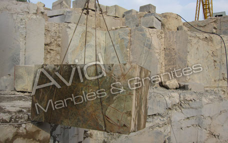 Rainforst Green Marble Exporters from India