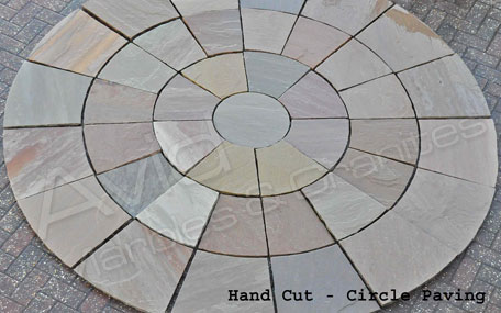 Raj Green Sandstone Patio Paving Suppliers in India