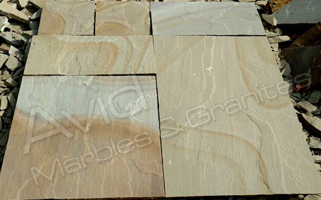 Rippon Buff Sawn Sandstone Paving Exporters in India