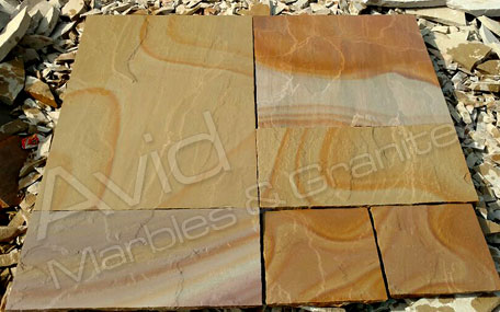 Rippon Buff Indian Stone Flags Suppliers India