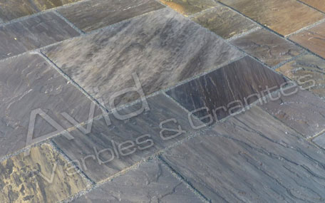 Sagar Black Natural Sandstone Paving Suppliers from India