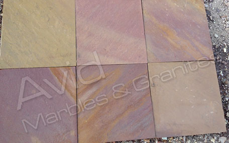 Shivpuri Pink Natural Sandstone Paving Suppliers from India