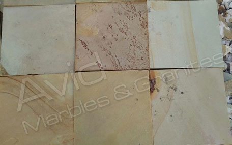 Tint Mint Sawn Sandstone Paving Exporters in India
