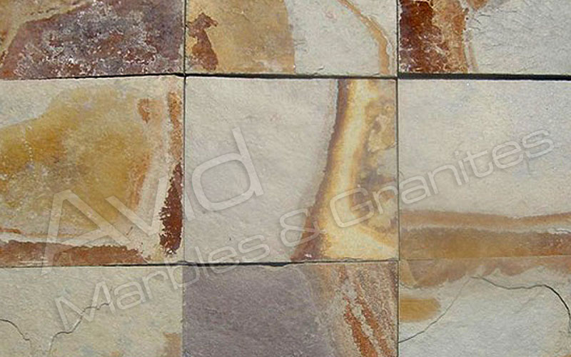 Yellow Rustic Slate Manufacturers from India