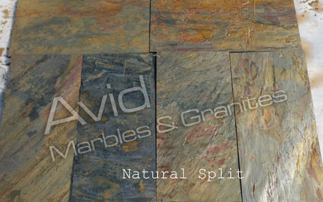 Forest Fire Slate Tiles Suppliers from India