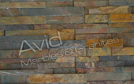 Forest Fire Natural Ledge Stone Suppliers in India