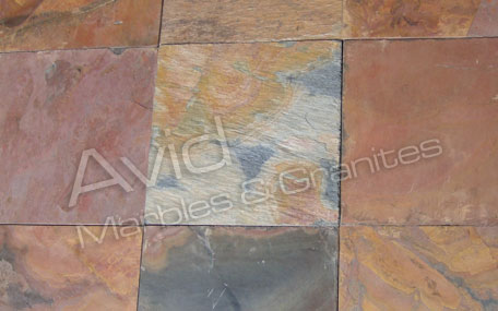 Rajah Red Natural Ledge Stone Suppliers in India