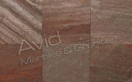 Copper Red Quartzite Suppliers from India