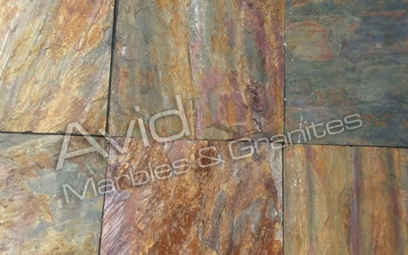Forest Fire Quartzite Suppliers from India