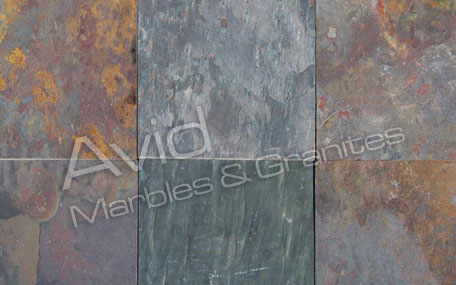 Multicolor Peacock Slate Suppliers from India